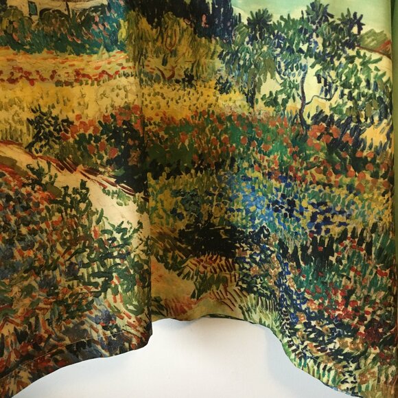 Vincent Van Gogh Fields Dolman Sleeve Top - Picture 4 of 12